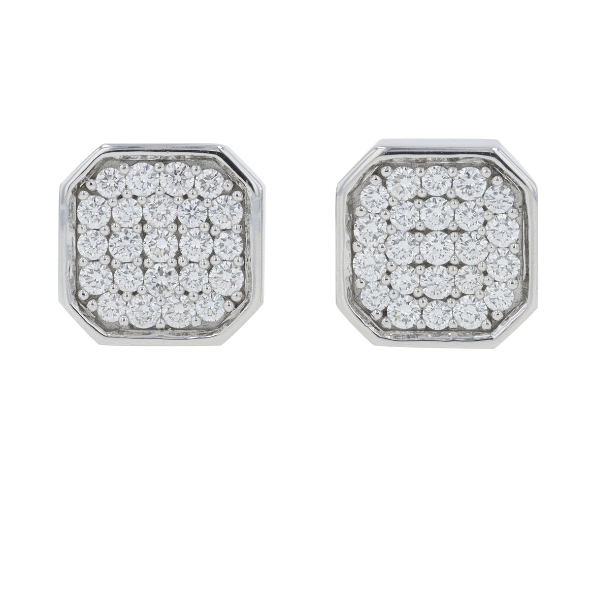 18K Penny Preville .42 CTW Diamond Cluster Studs<p><strong>More Colors Available</p></strong>