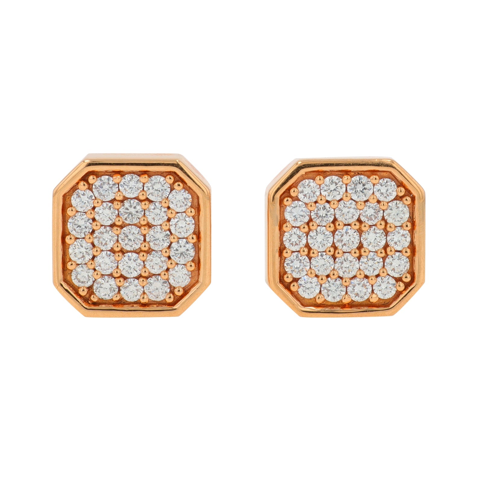 18K Penny Preville .42 CTW Diamond Cluster Studs<p><strong>More Colors Available</p></strong>