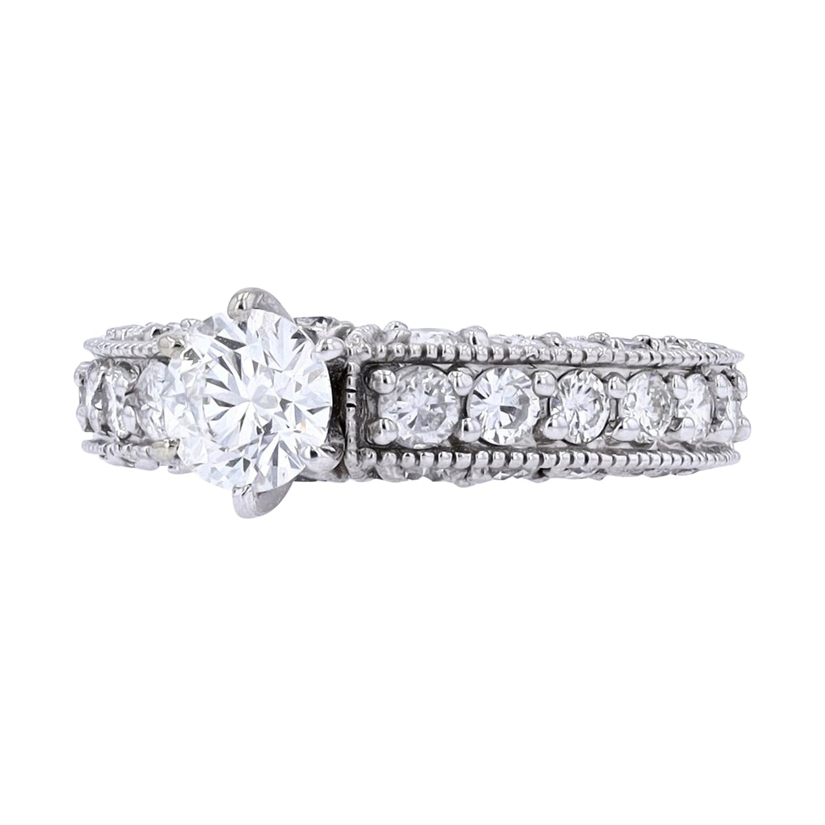 14K WG 2 CTW Engagement Ring