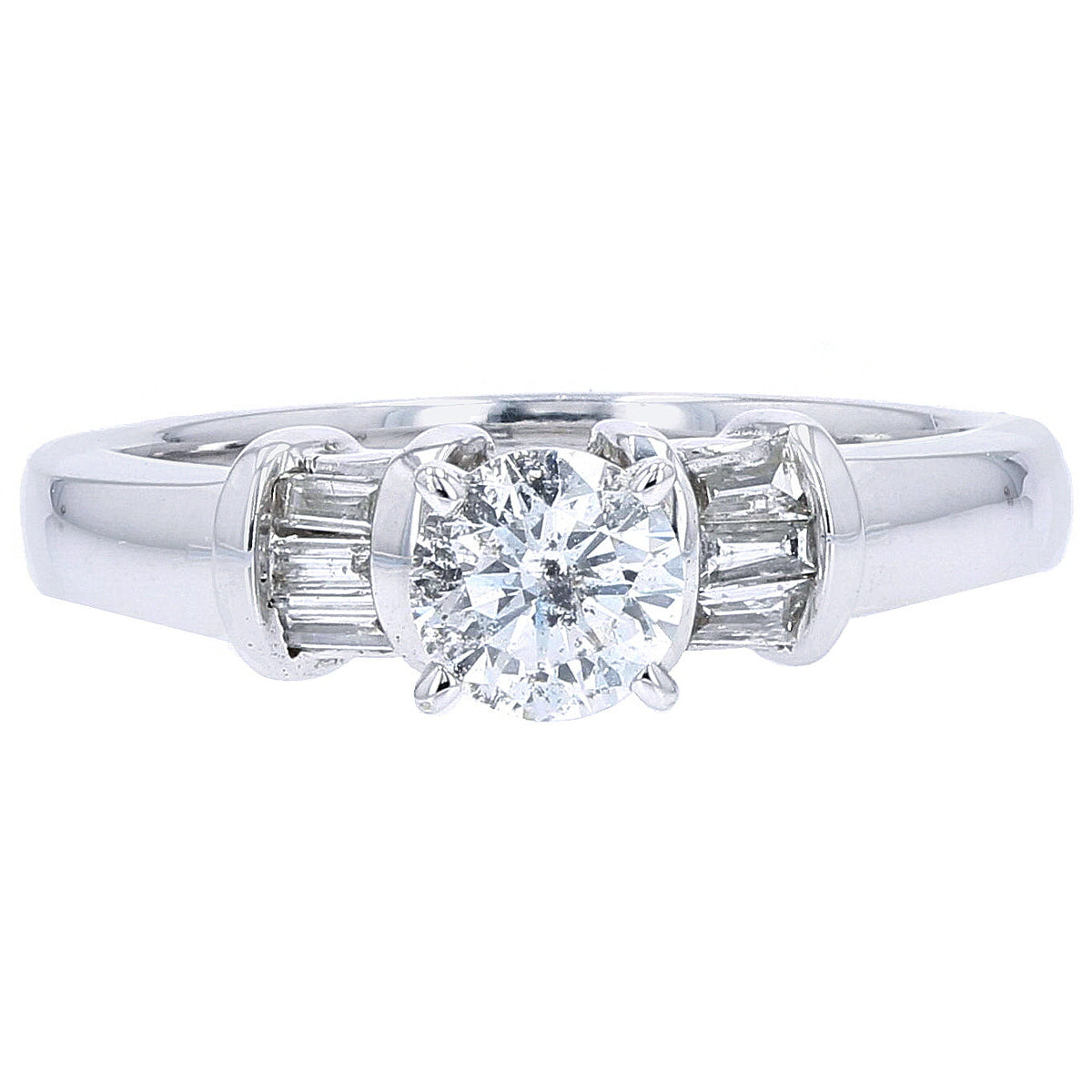 14K WG Engagement Ring