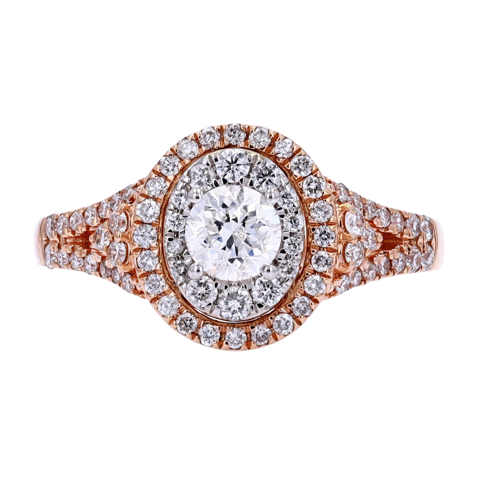 14K RG 1/2 CTR Engagement Ring