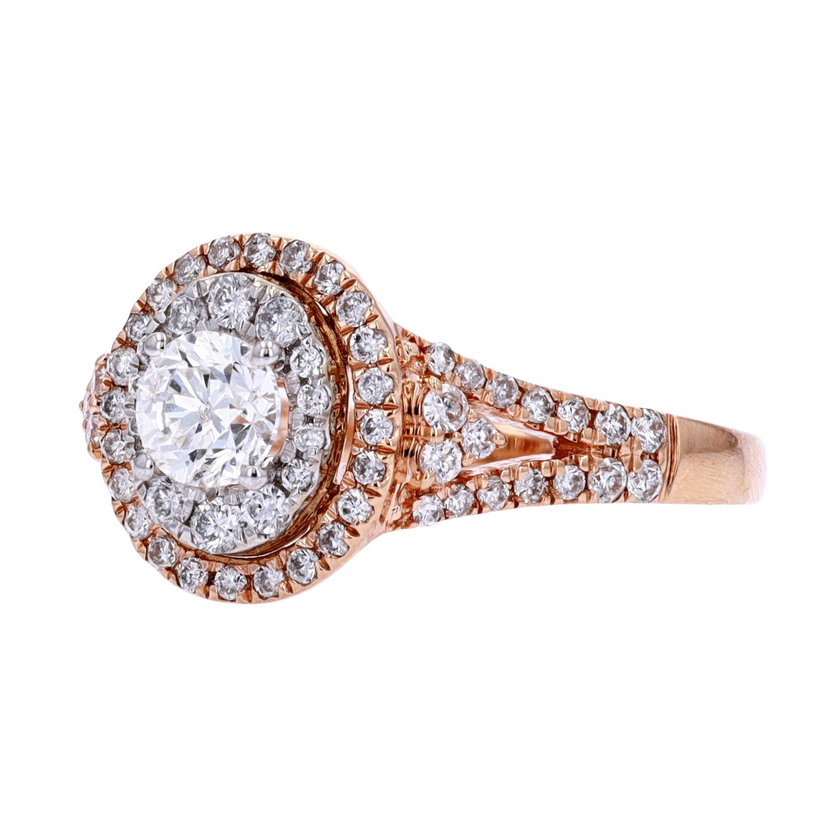 14K RG 1/2 CTR Engagement Ring