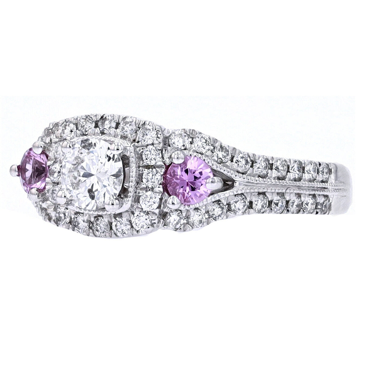 14K WG 1/3 CTR Engagement Ring