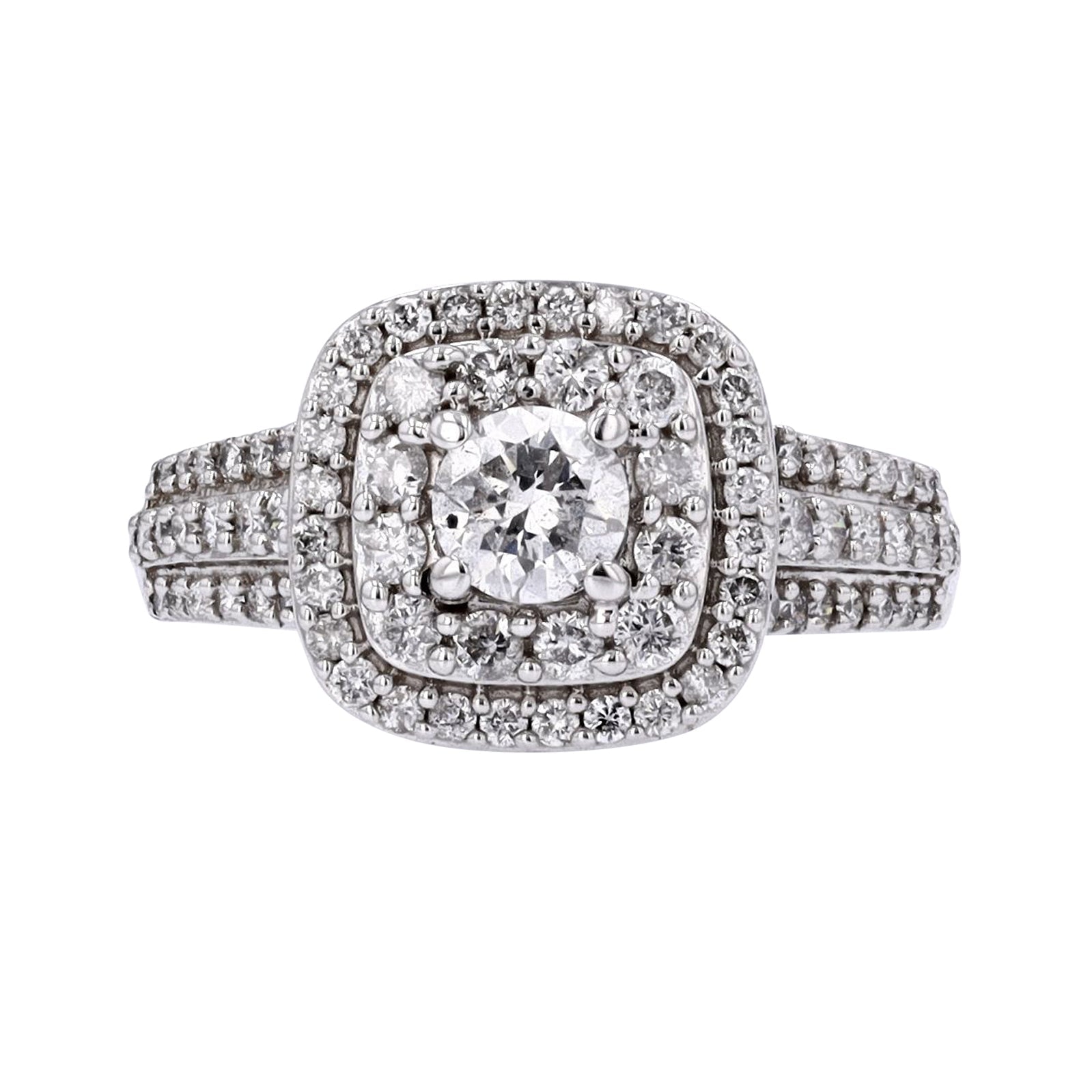 14K WG 1/2 CTR Engagement Ring