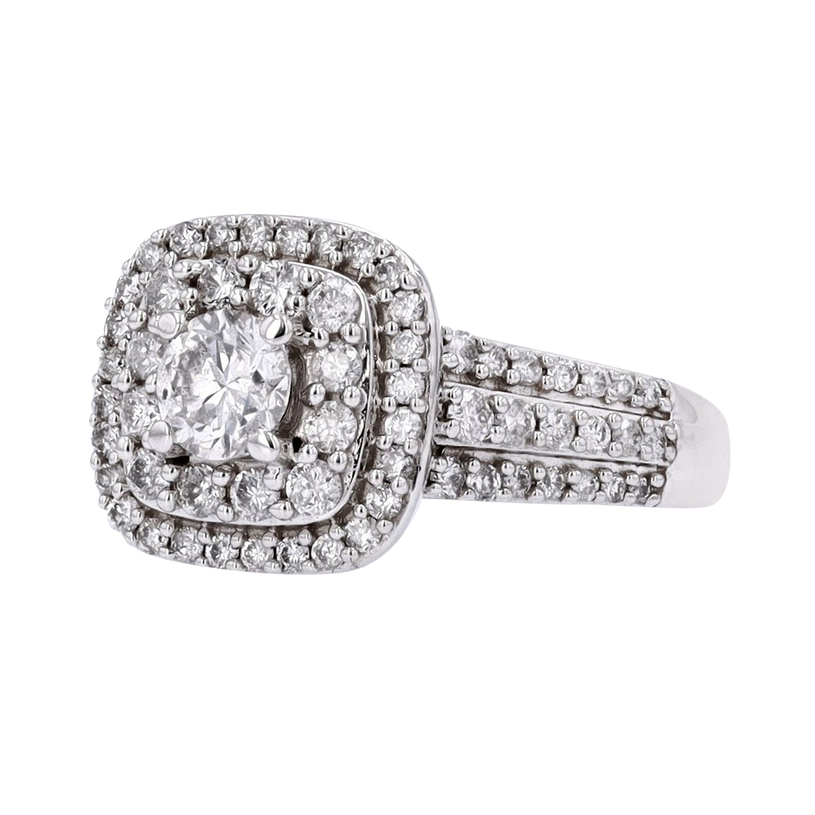 14K WG 1/2 CTR Engagement Ring