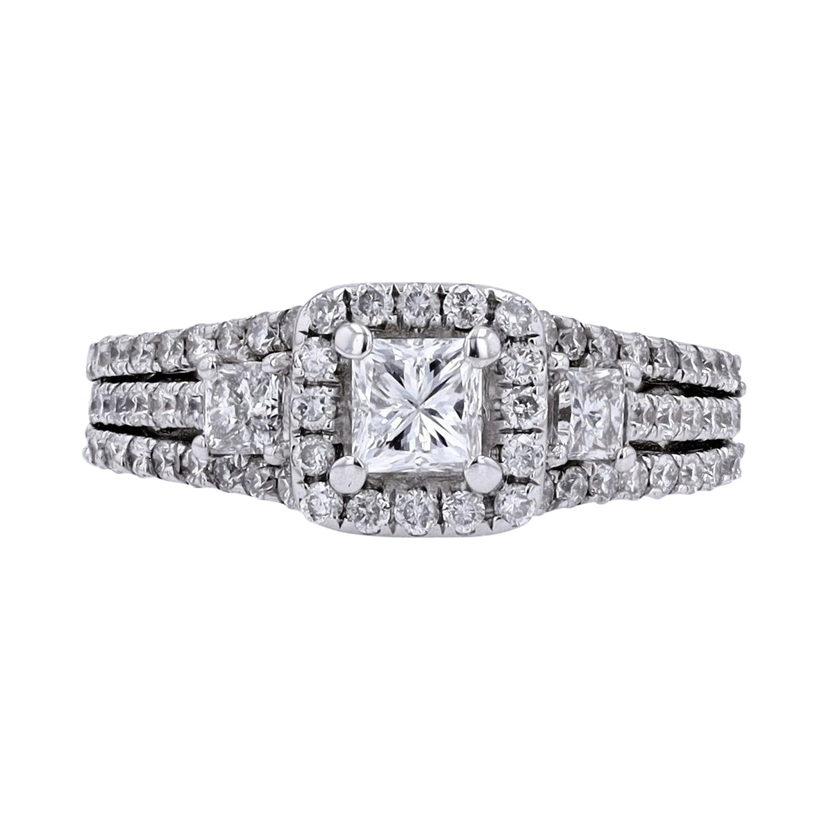 14K WG 1/2 CTR Diamond Ring