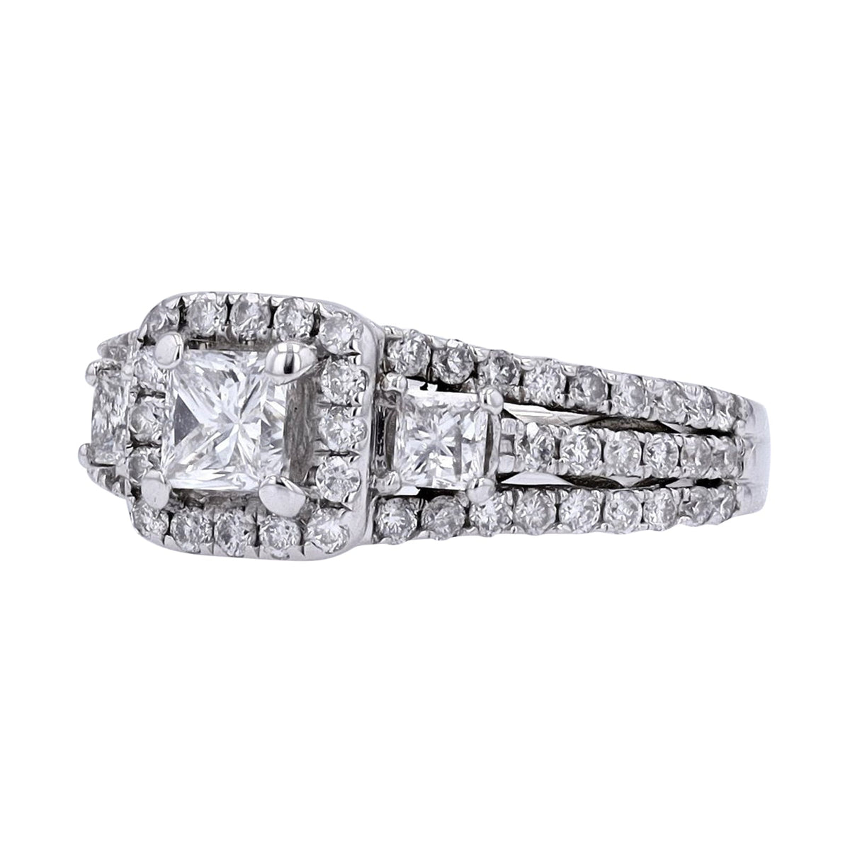 14K WG 1/2 CTR Diamond Ring