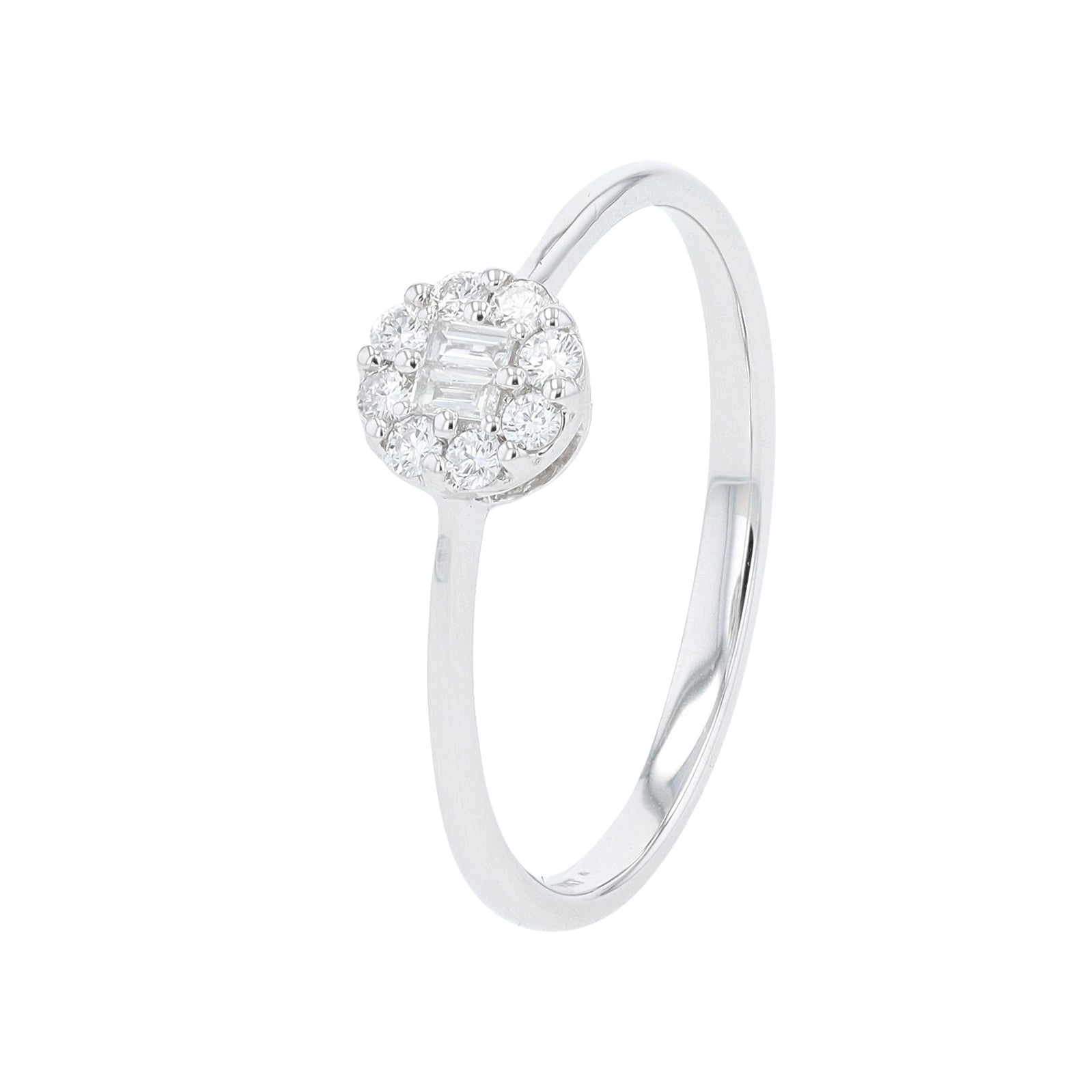 14K 0.15 CT Diamond Halo Ring<p><strong>More Colors Available</p></strong>