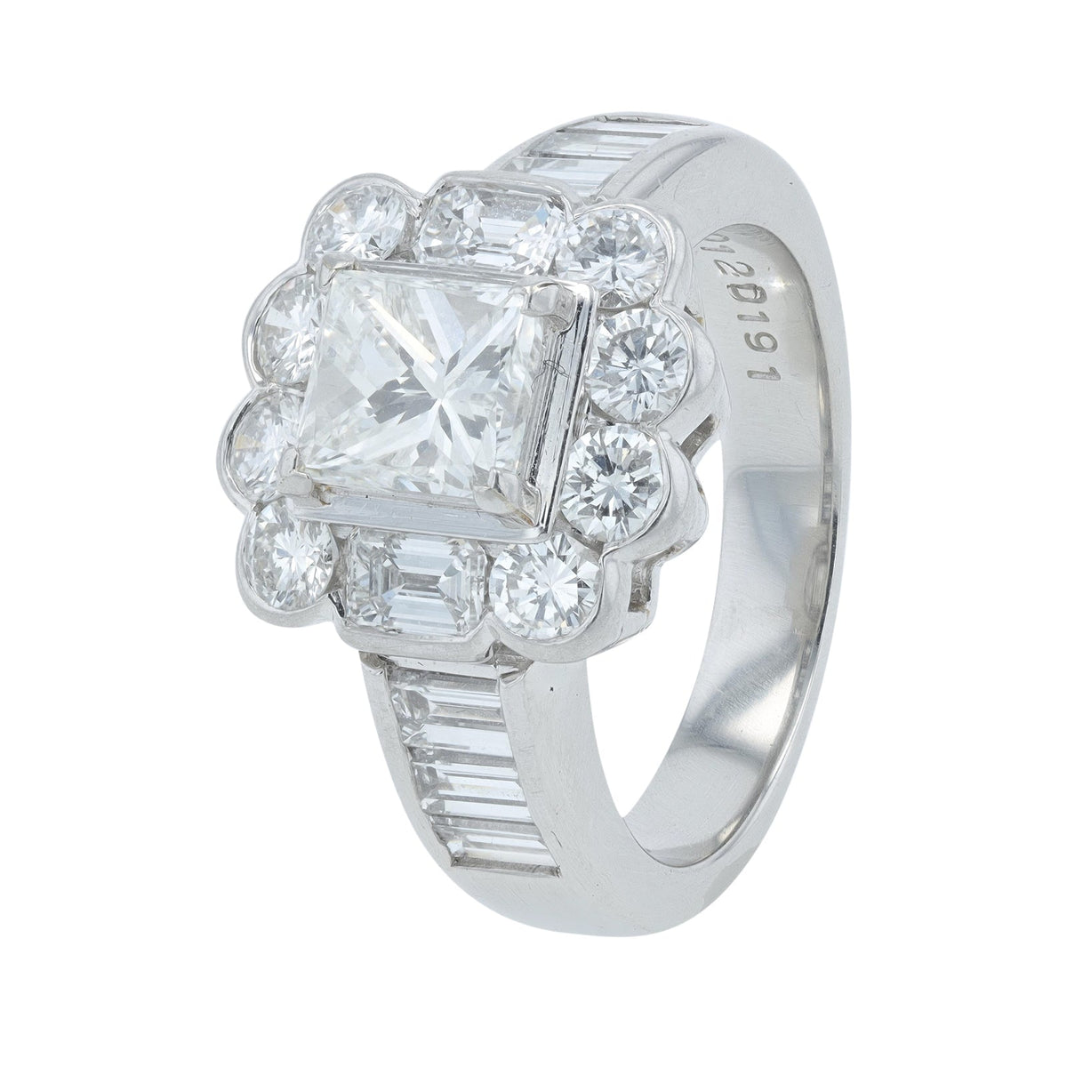 PT900 1.012 CTR Diamond Ring