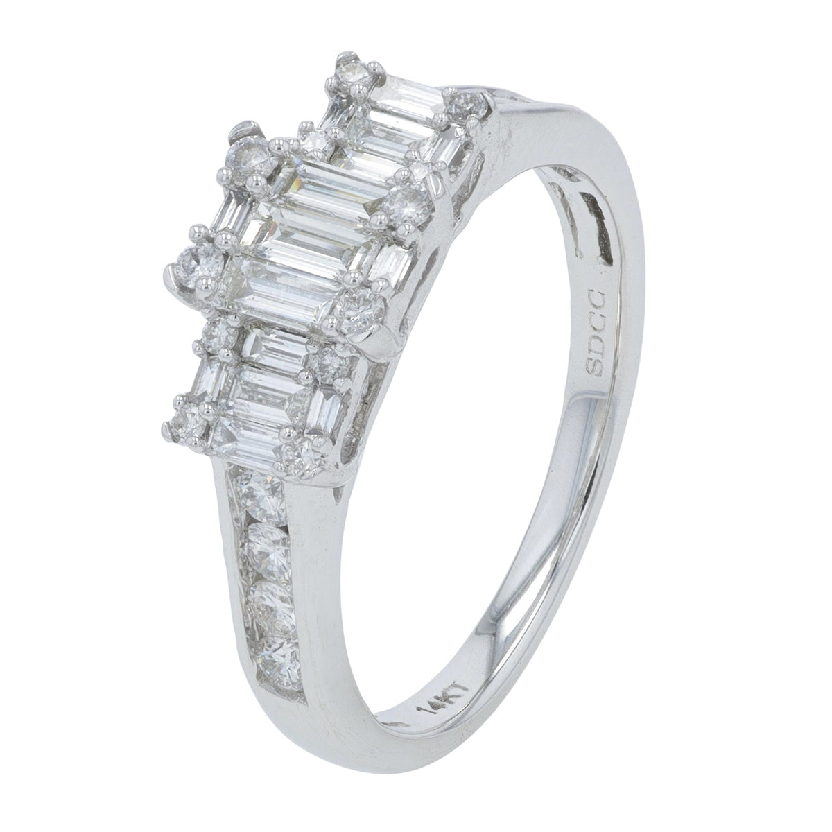 14K WG .75 CT Diamond Engagement Ring