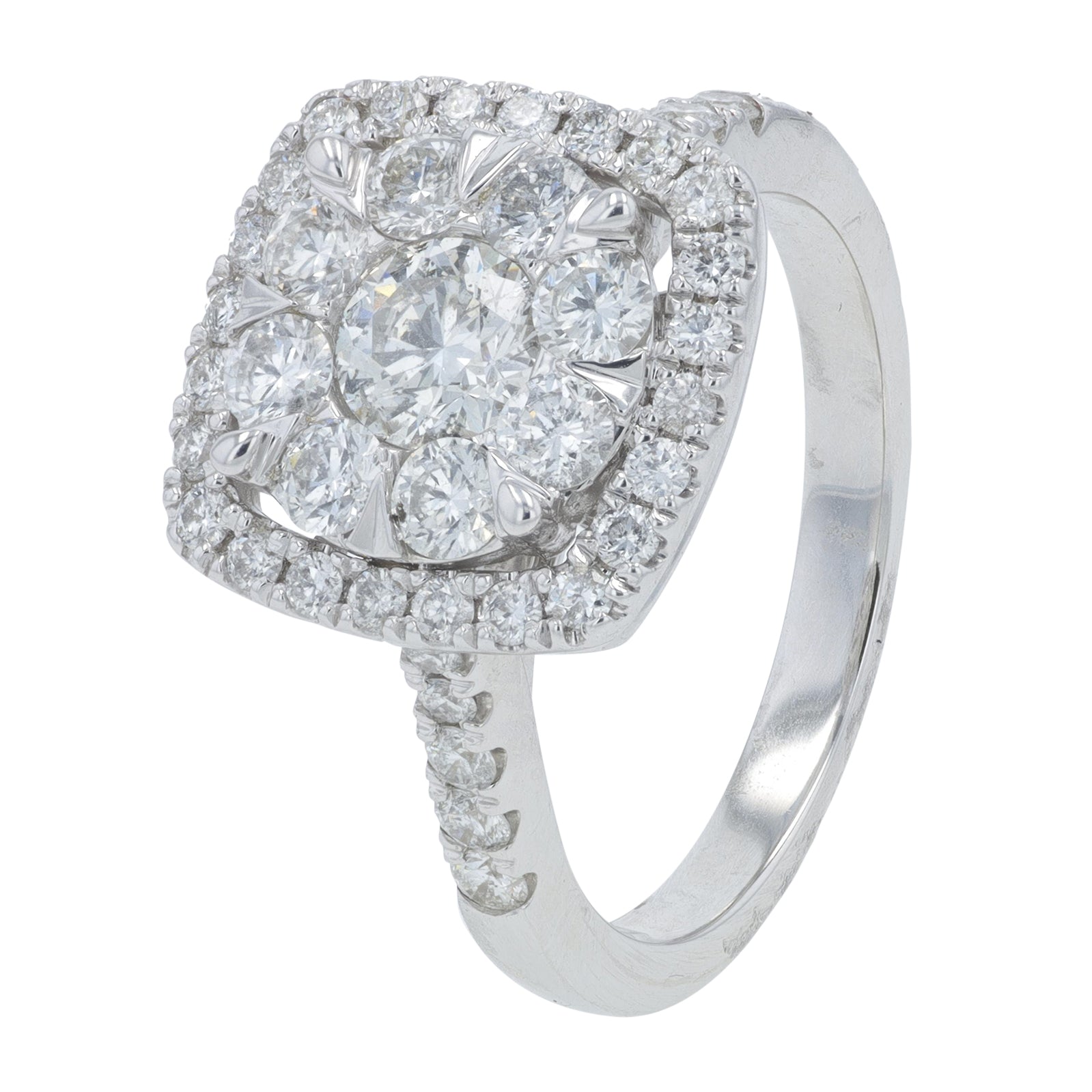 14K WG 1.50 CTW Diamond Ring
