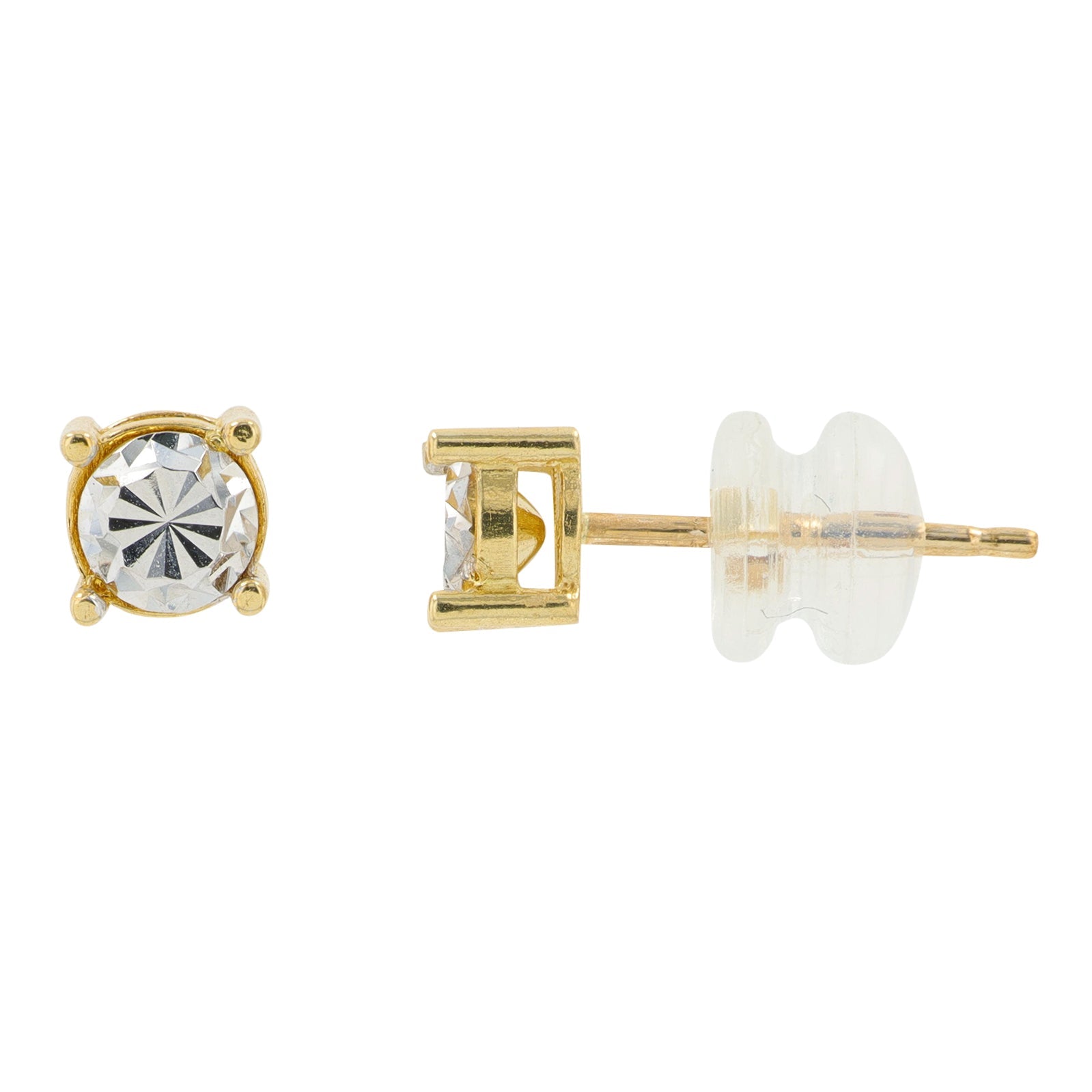 10K TT Illusion Set Studs