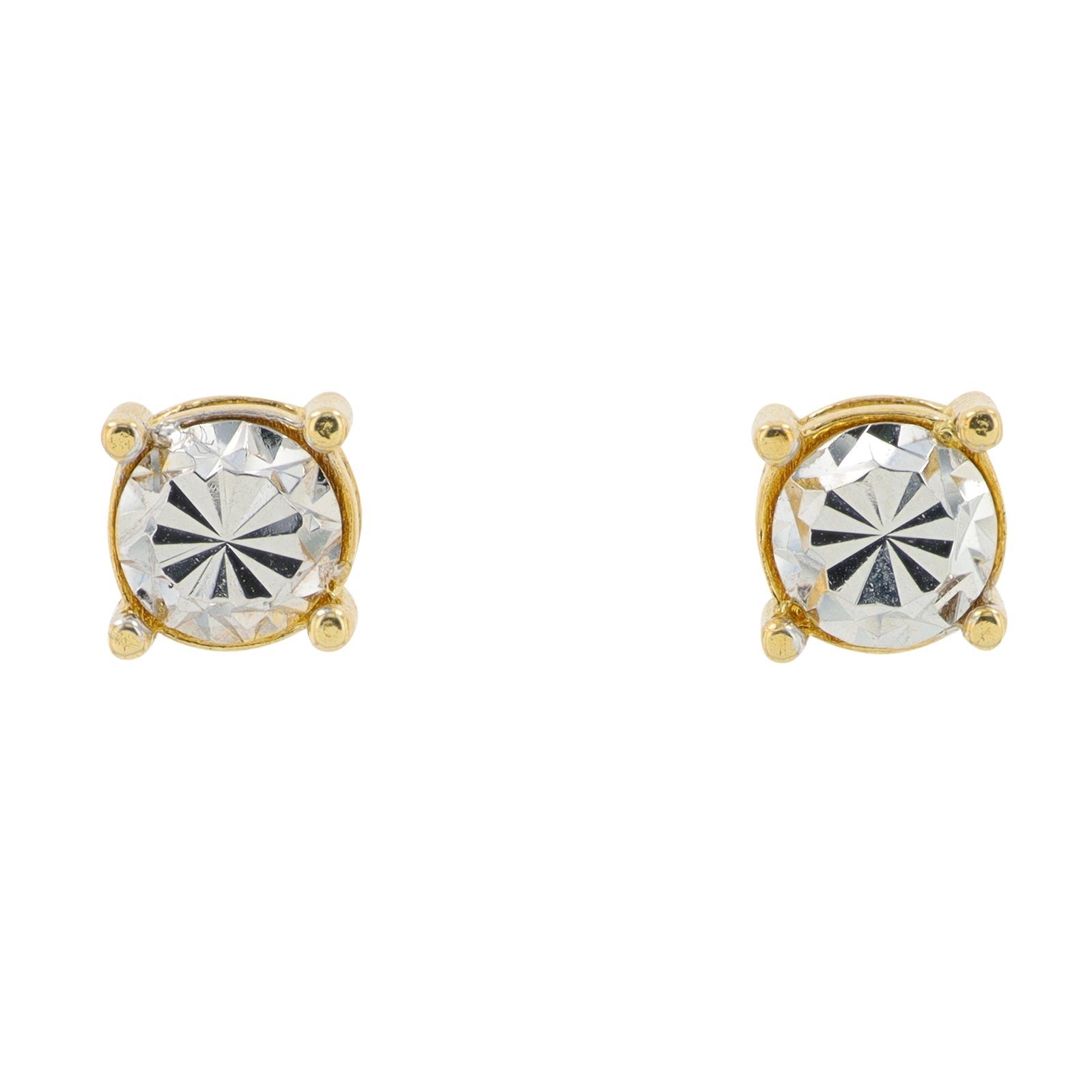 10K TT Illusion Set Studs
