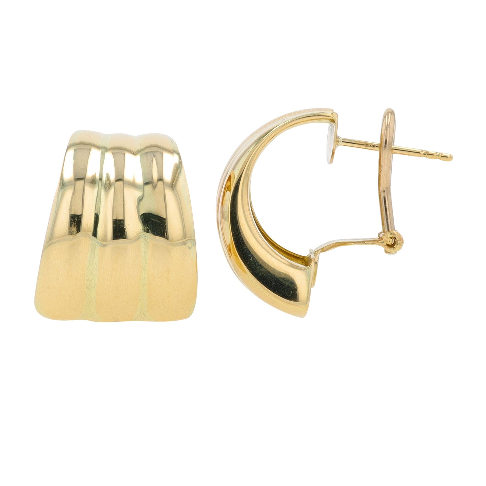 14K YG Earrings