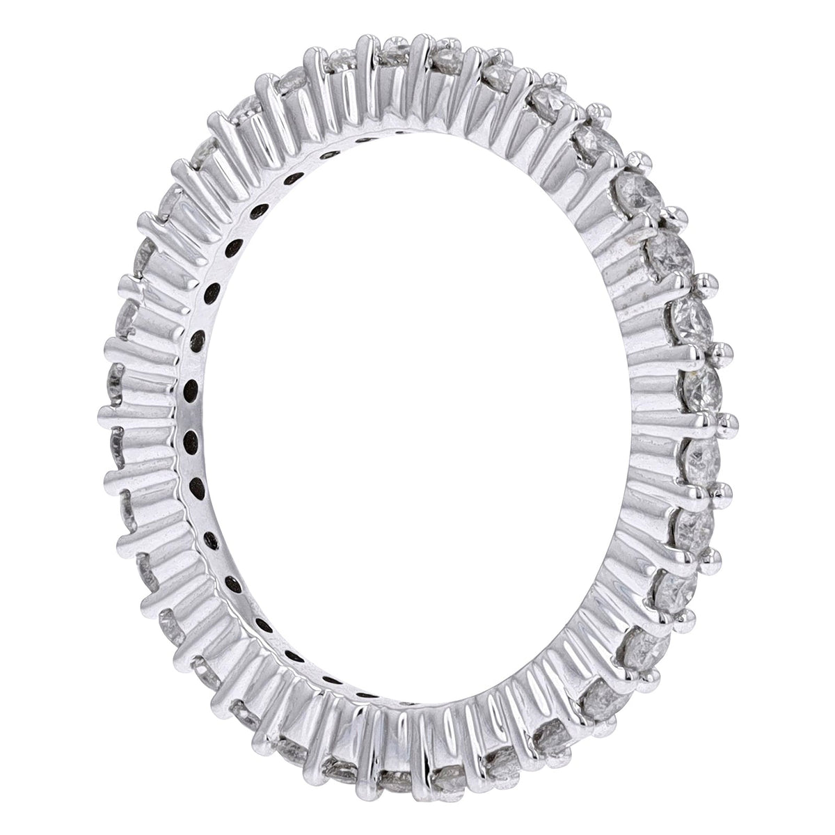 14K WG 1 CTW Diamond Eternity Band<p><strong>More Sizes Available</p></strong>