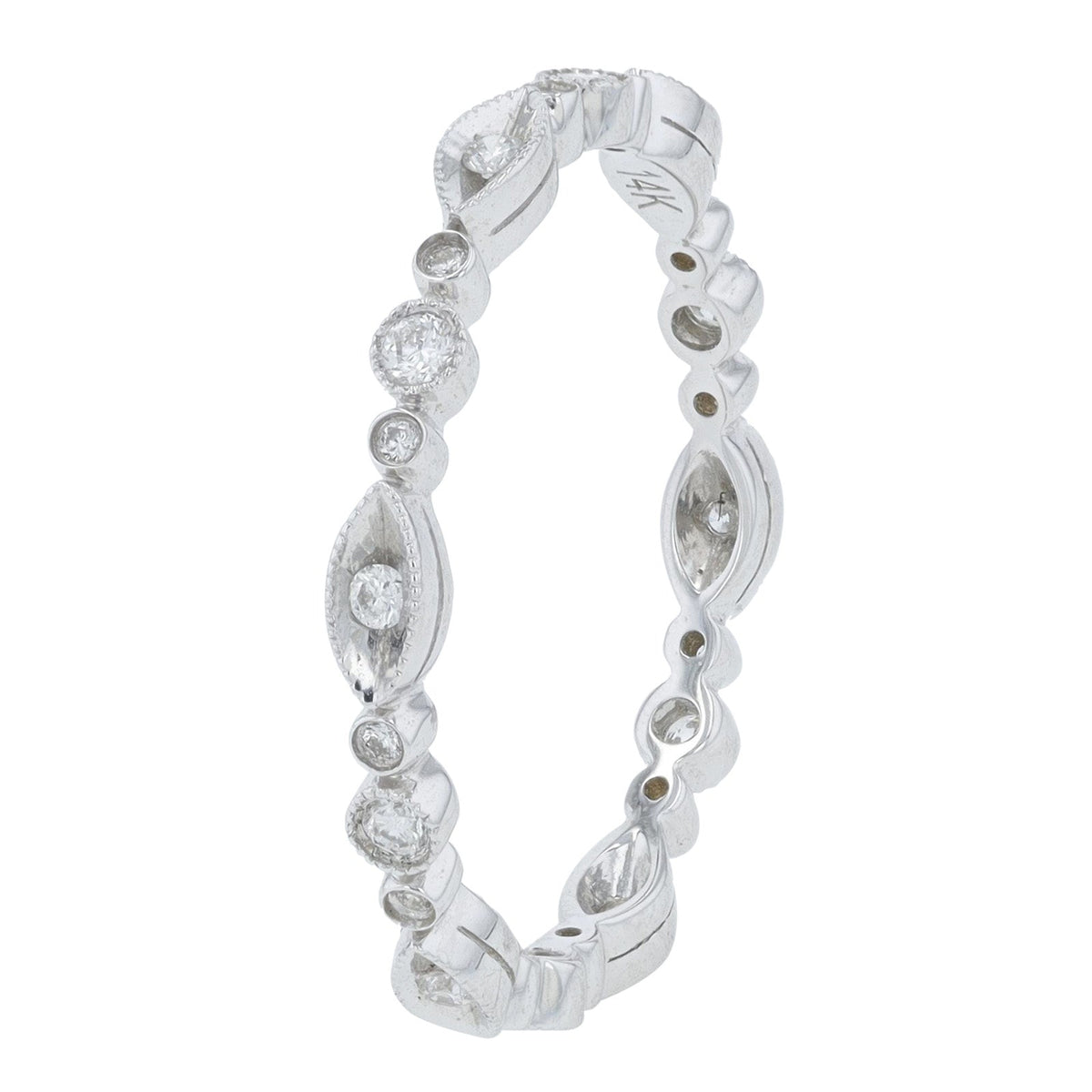 14K WG Coast Diamond .20 CTW Diamond Eternity Band