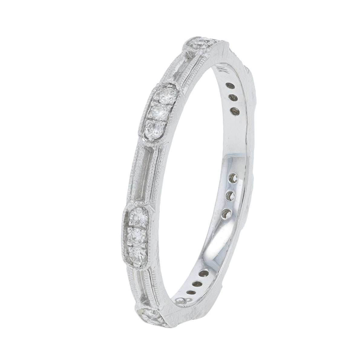14K WG Coast Diamond .21 CTW Diamond Eternity Band