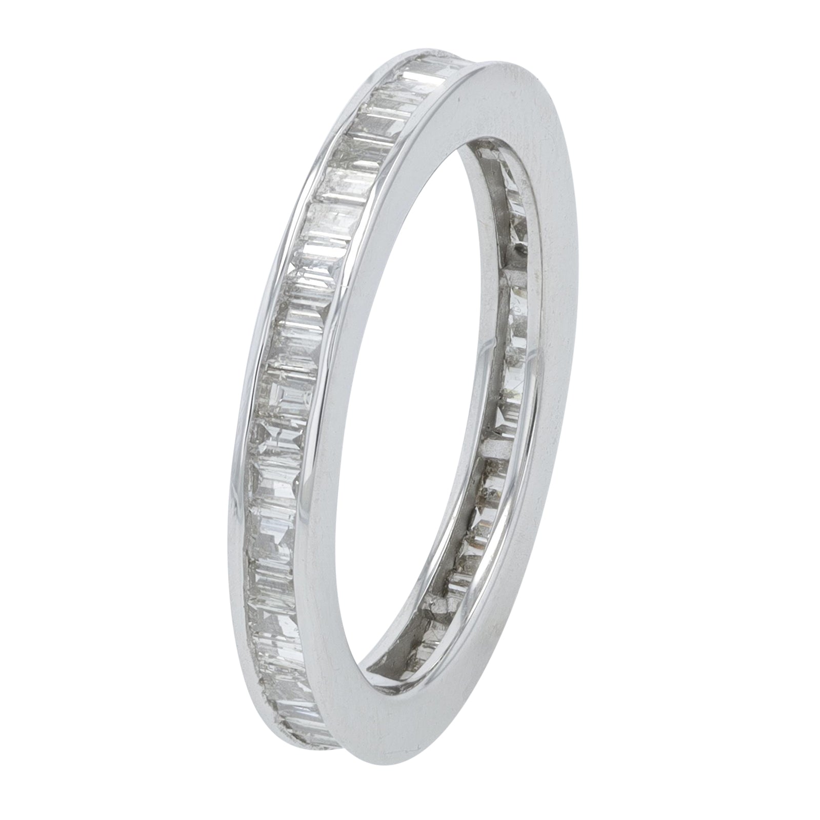 14K WG 1 CTW Diamond Eternity