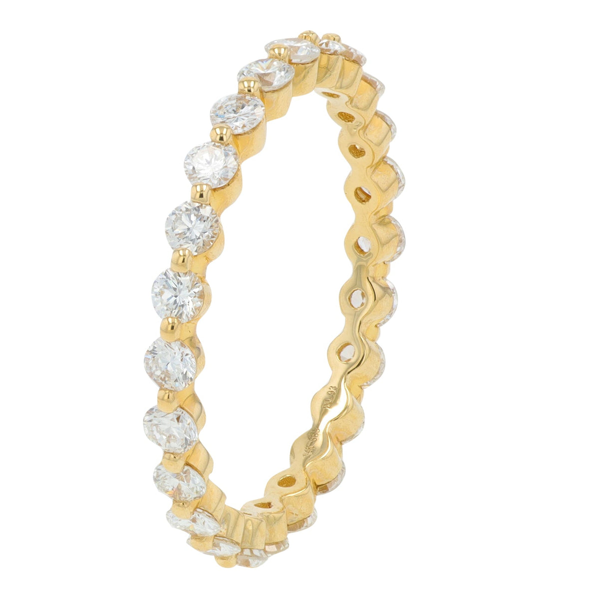 14K .95 CT Diamond Eternity Band<p><strong>More Colors Available</p></strong>