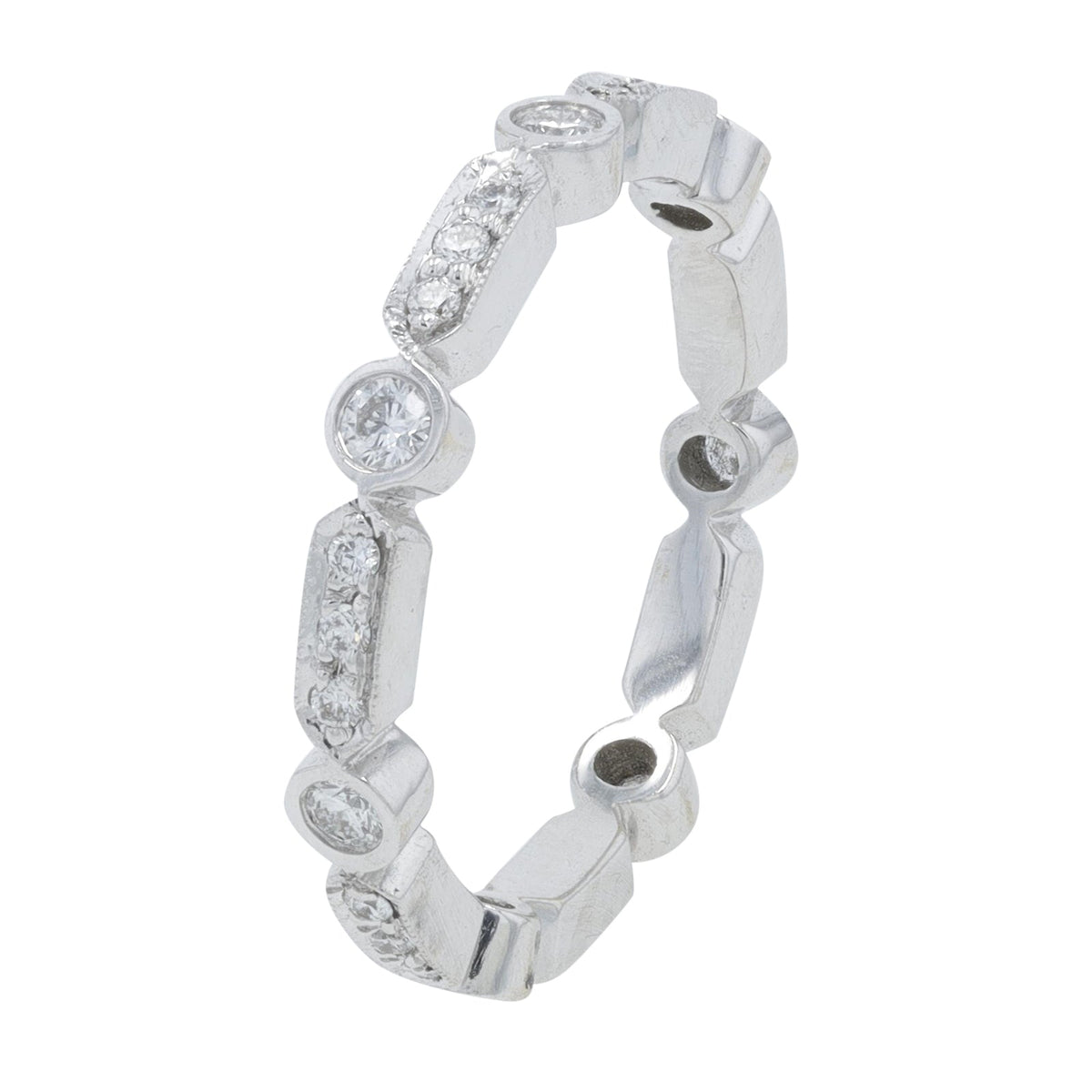 18K WG Penny Preville .37 CT Diamond Eternity Band