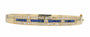 18K YG 1.65 CTW Sapphire Bangle