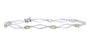 10K WG Peridot Bracelet