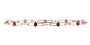 10K RG Smoky Quartz Bracelet