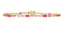 14K YG 4.10 CTW Pink Sapphire & Ruby Bracelet