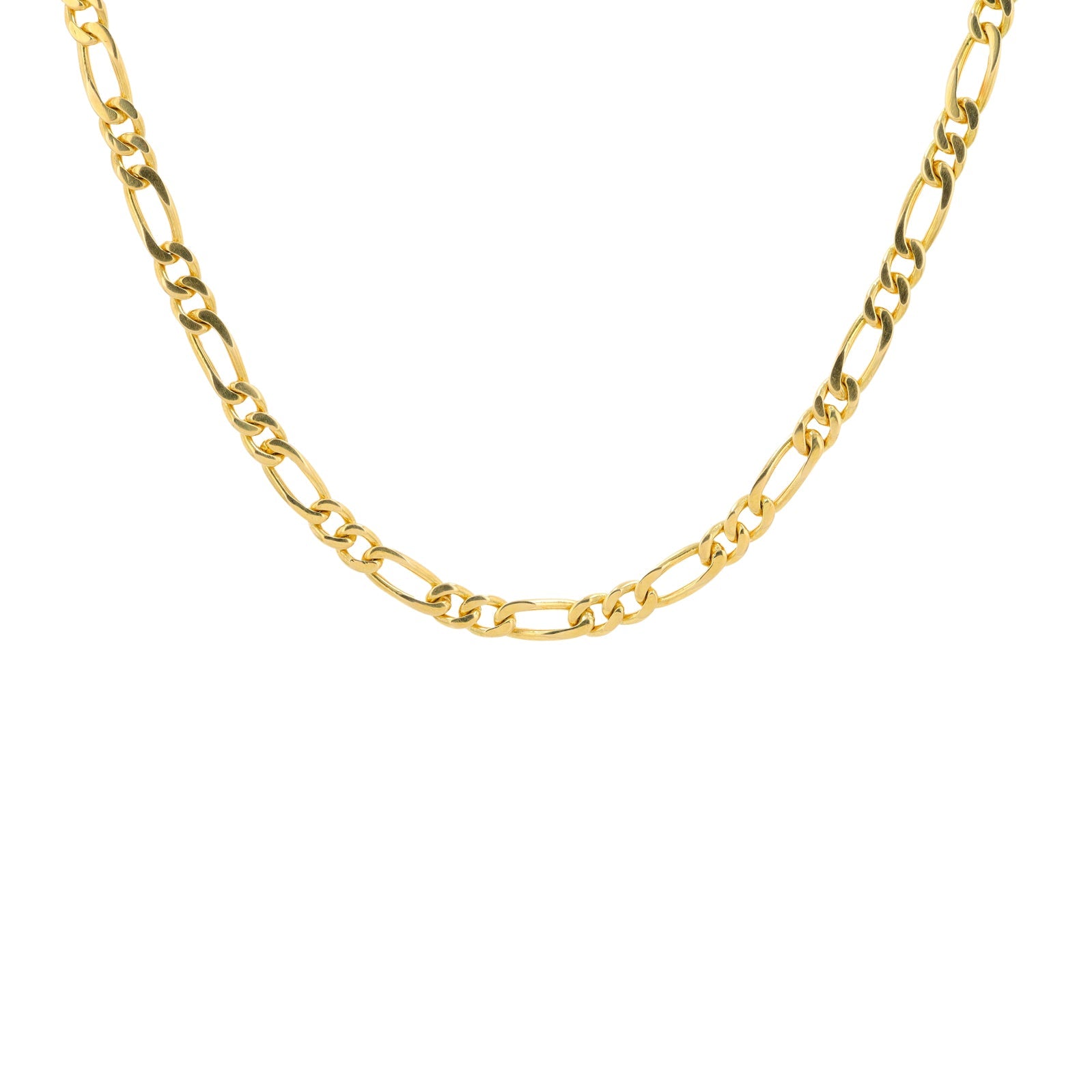 18K YG Figaro Chain