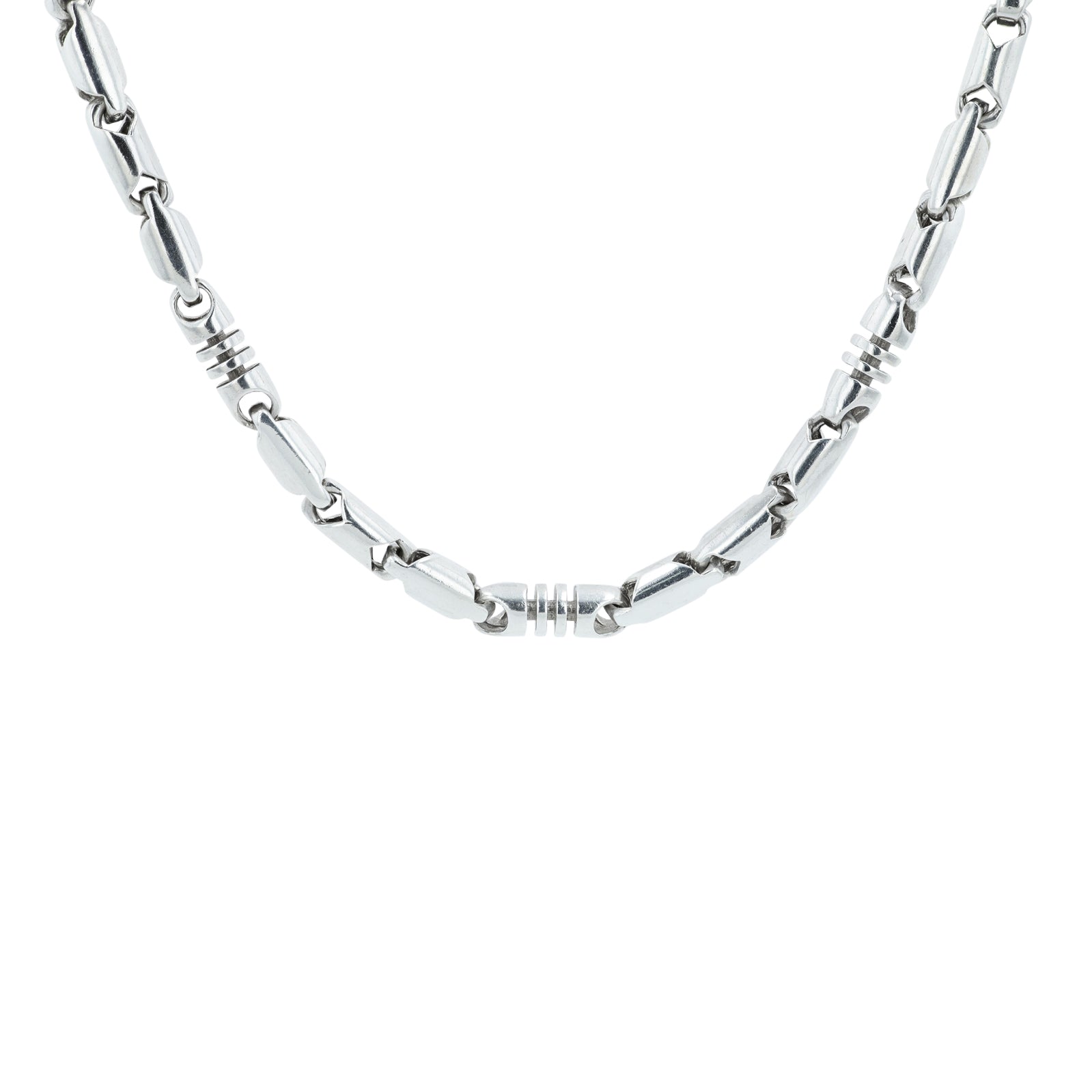 14K WG 74.85 Gram Chain Necklace