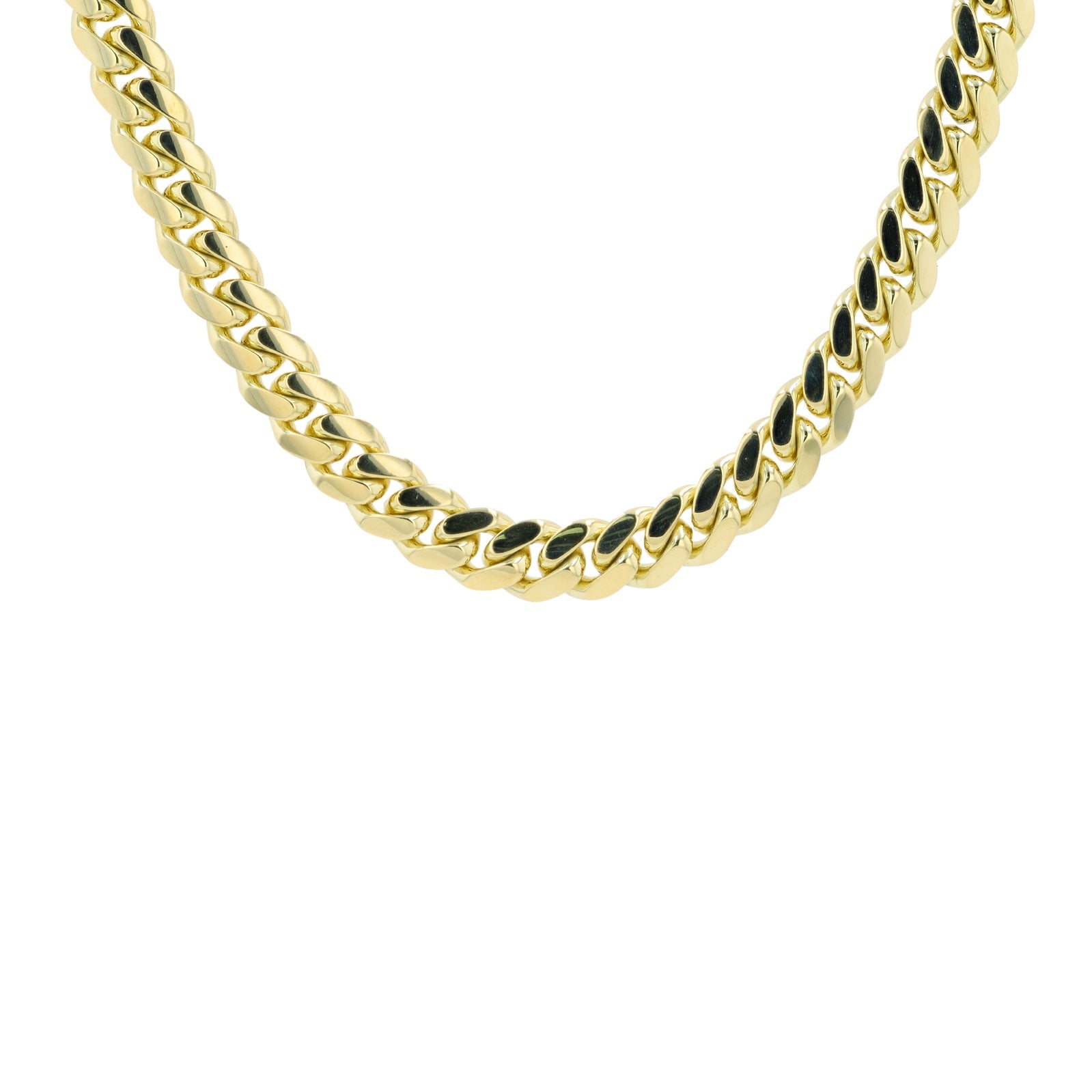 14K YG Cuban Link Chain