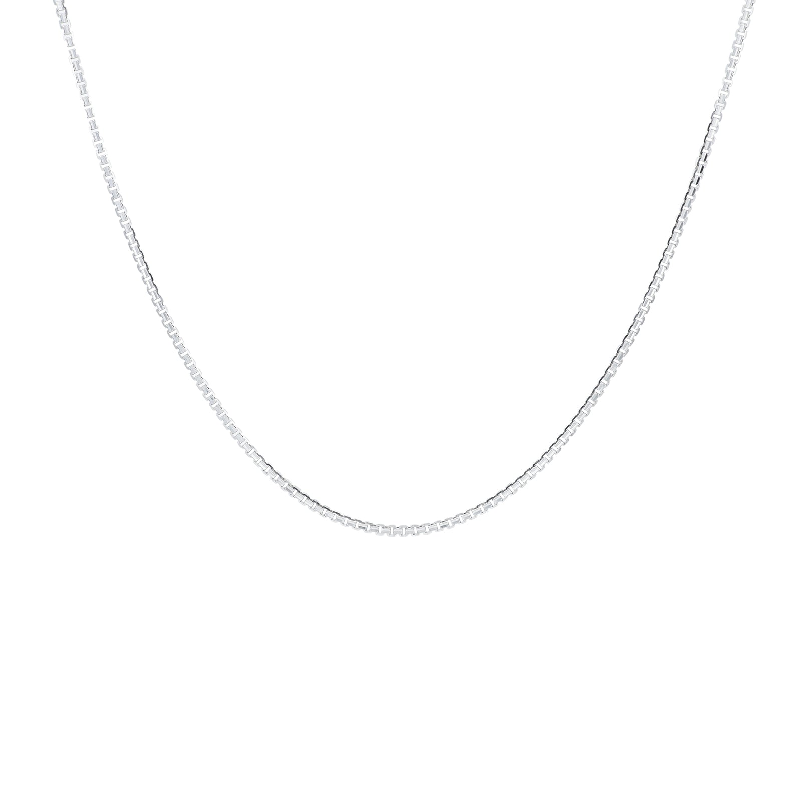14K WG Box Chain