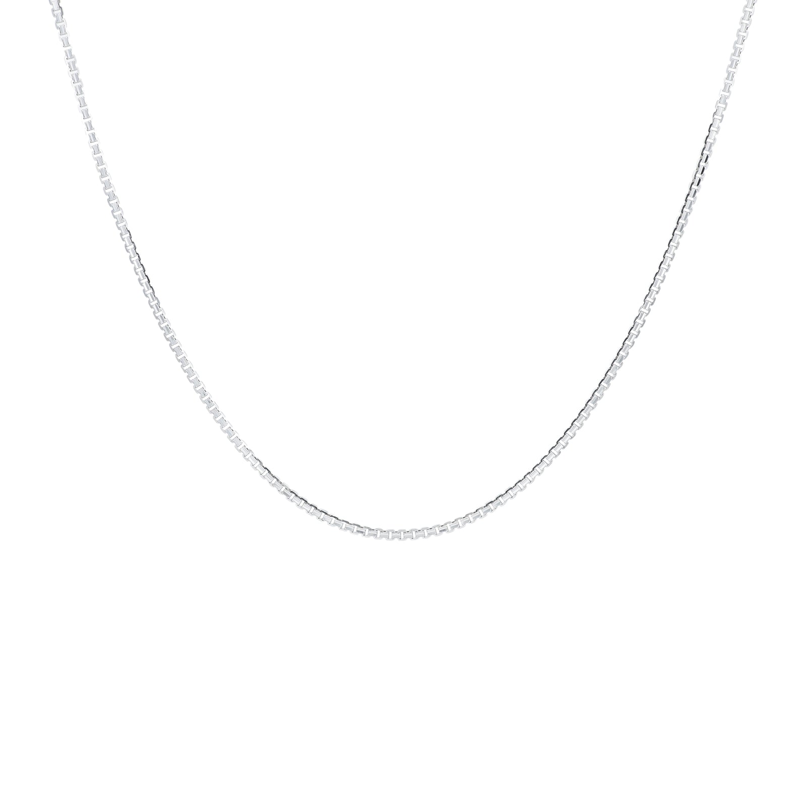 14K WG Box Chain