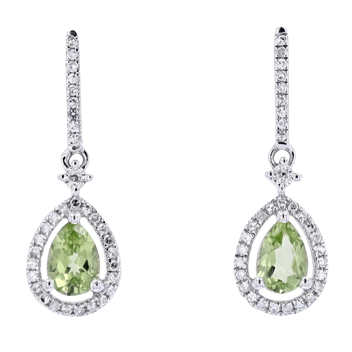 14K Gemstone Pear Cut Earrings<p><strong>More Colors Available</p></strong>