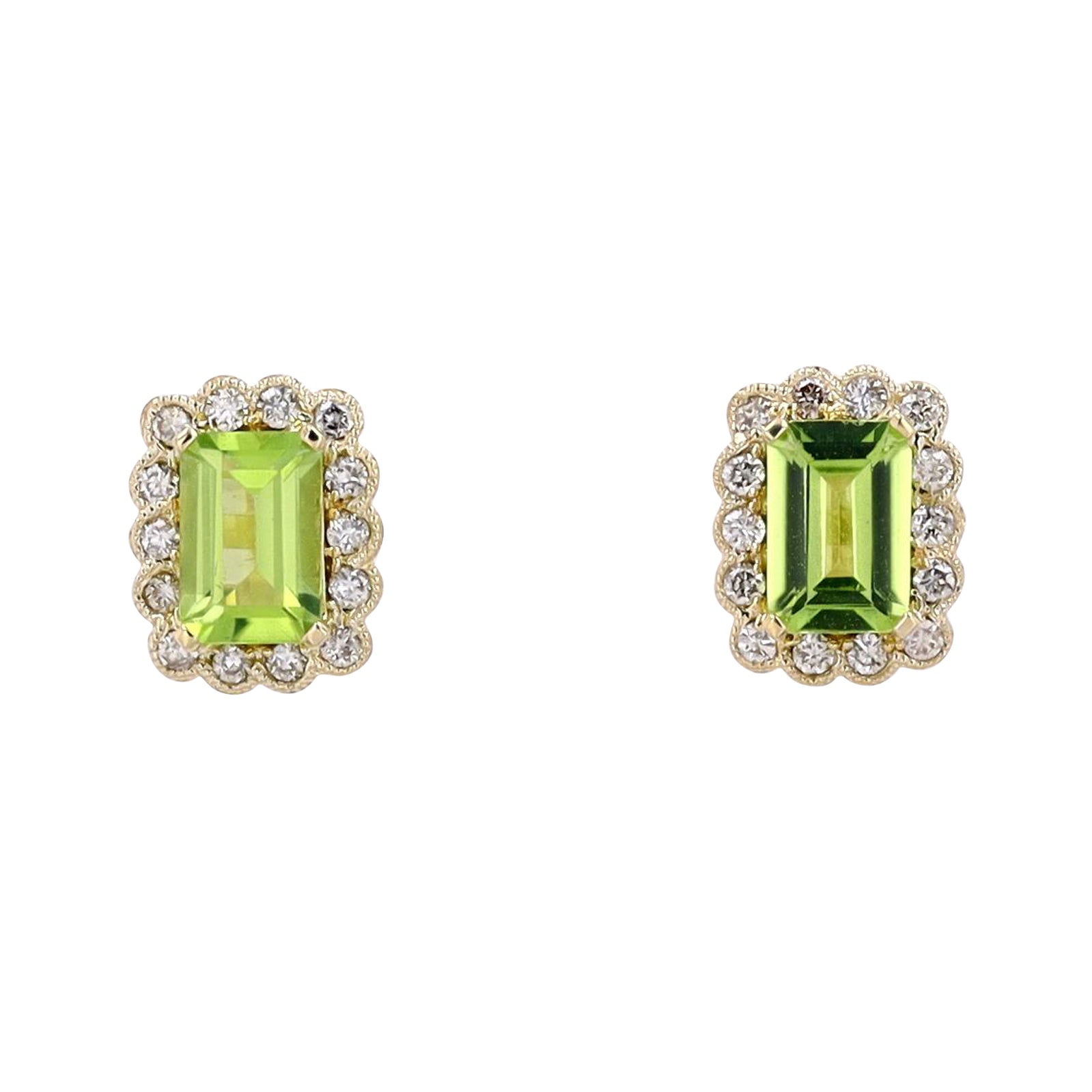 10K  Gemstone Earrings<p><strong>More Colors Available</p></strong>