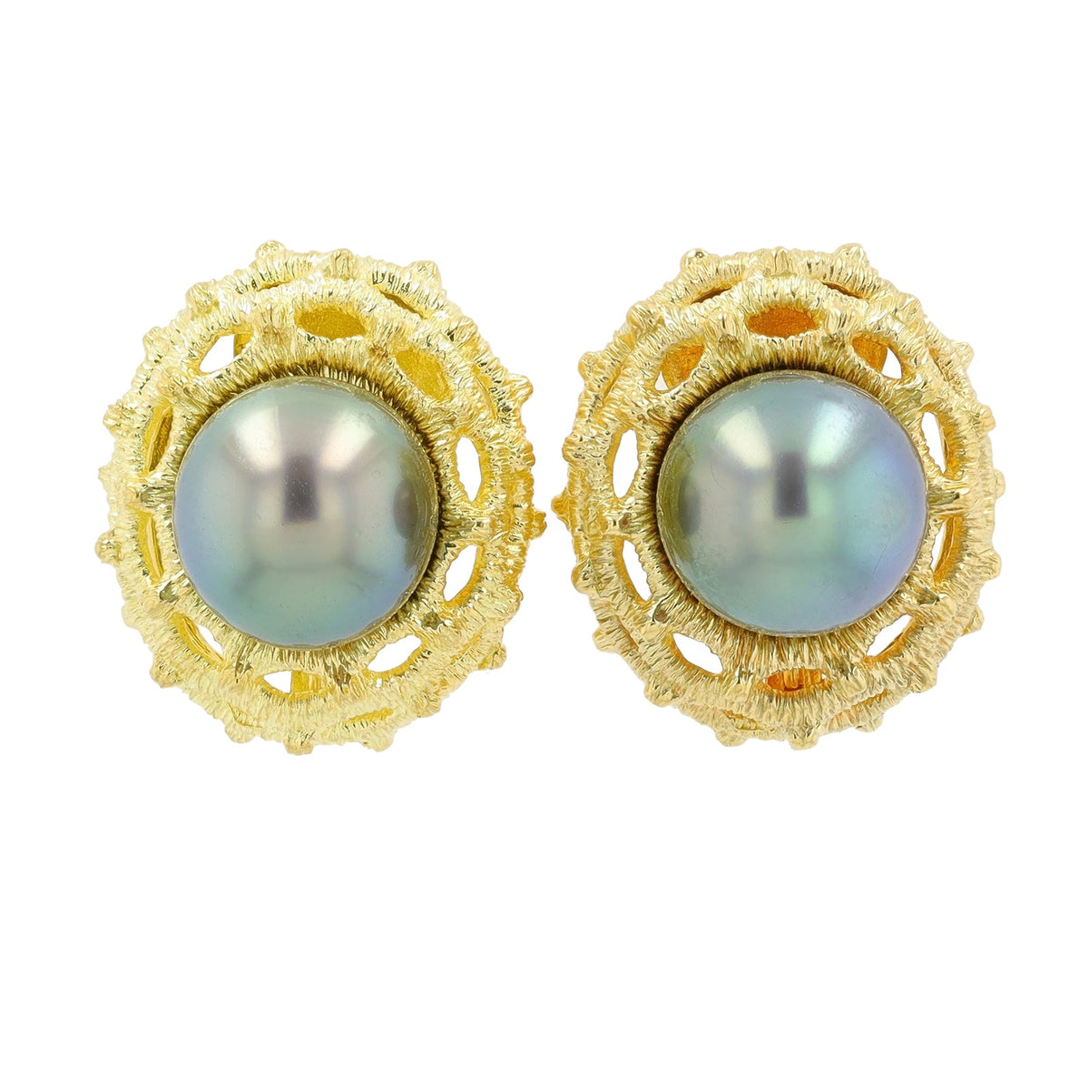 18K YG 10.3 MM Tahitian Pearl
