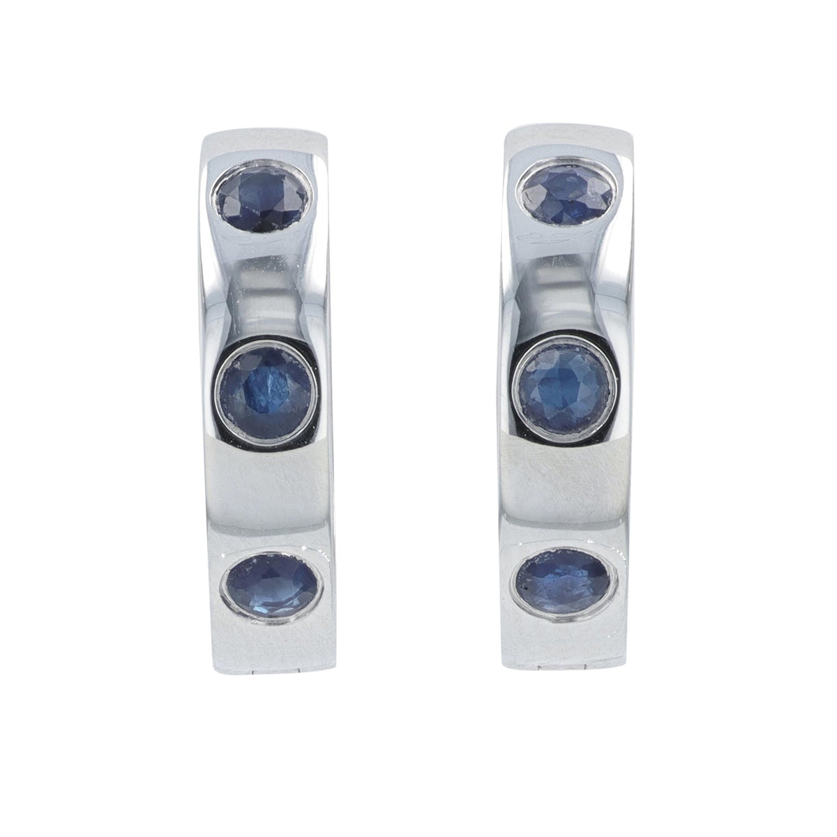 14K Gemstone Hoops<p><strong>More Colors Available</p></strong>