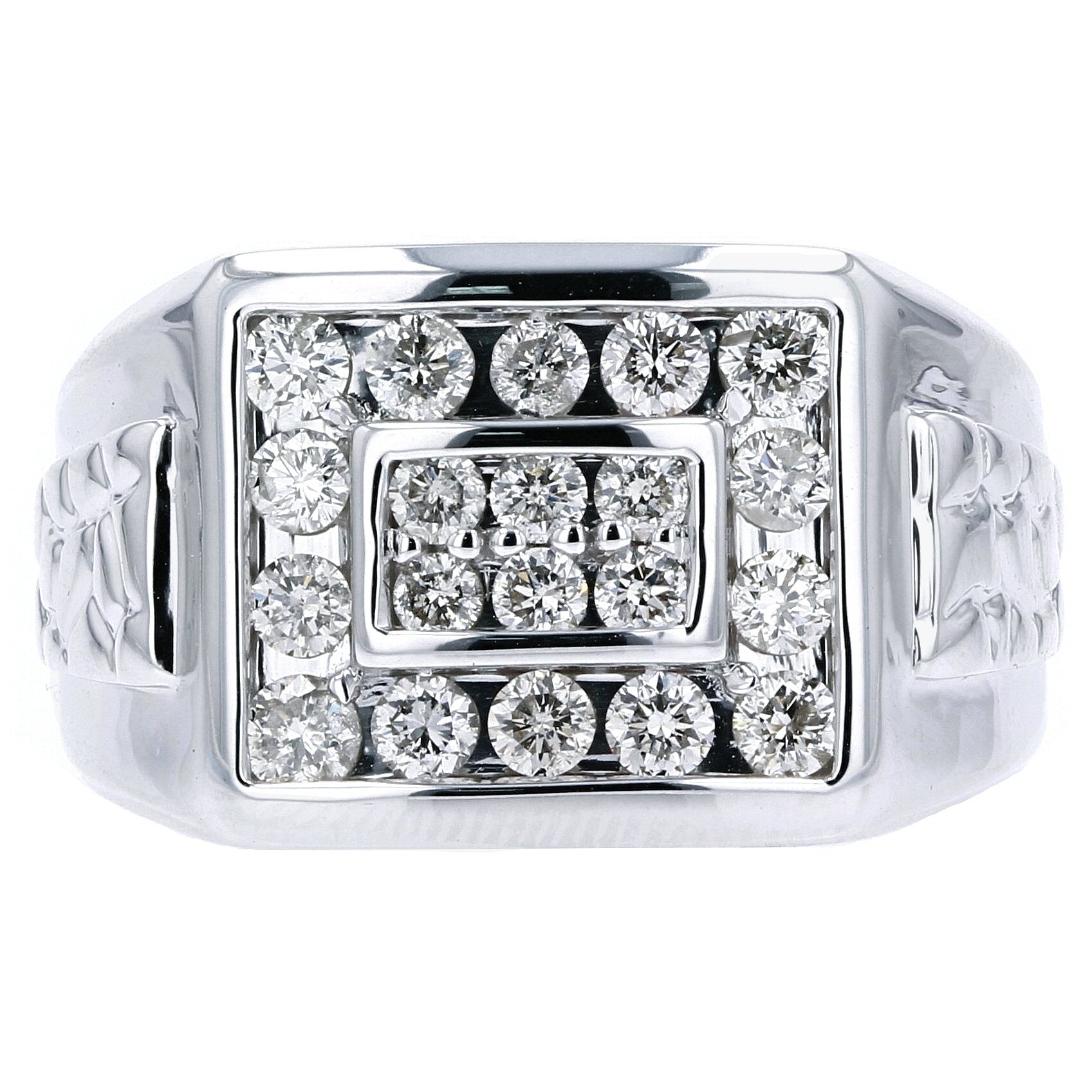 10K WG 1 CTW Diamond Gents Ring<p><strong>$449</p></strong>
