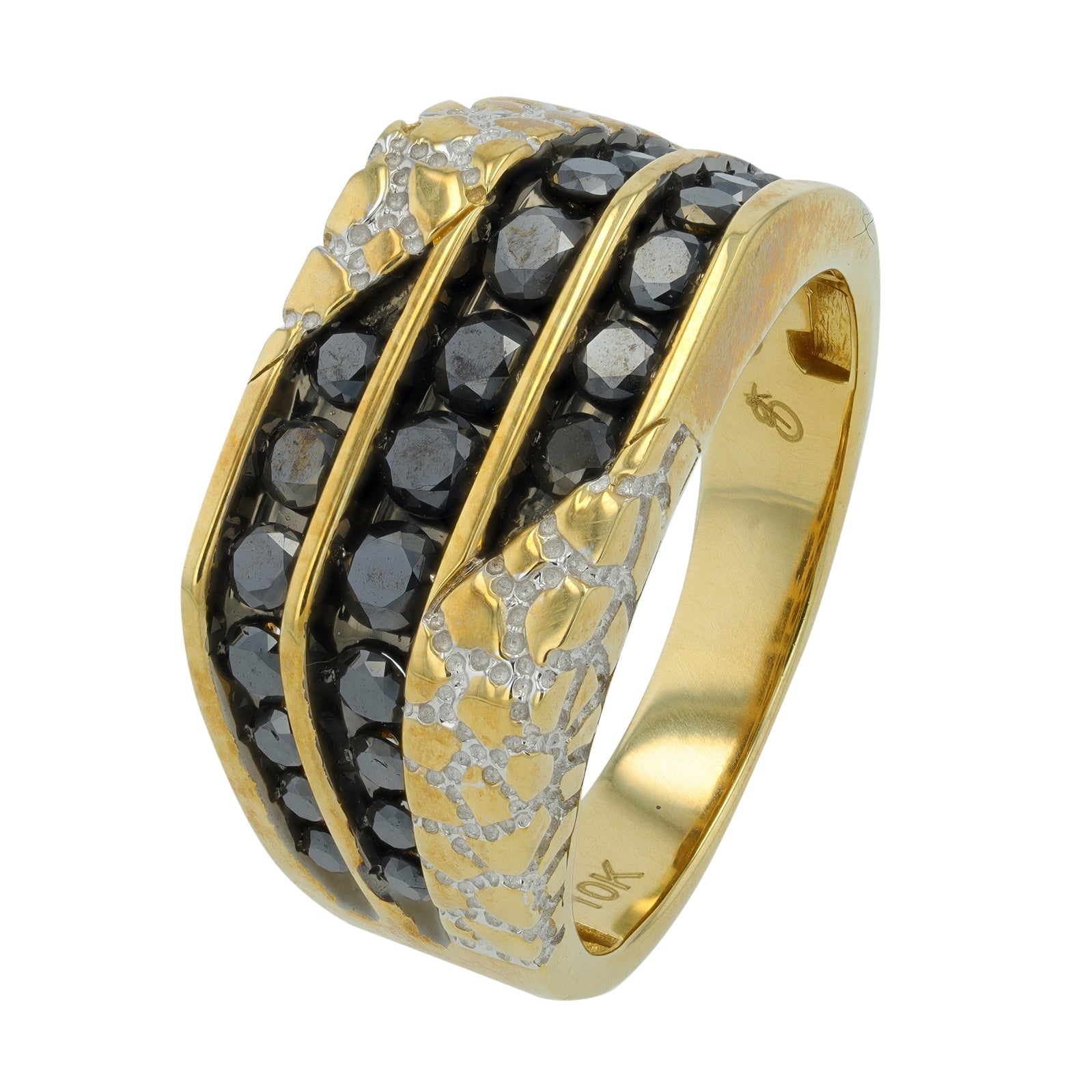10K YG 1.50 CT Gents Ring