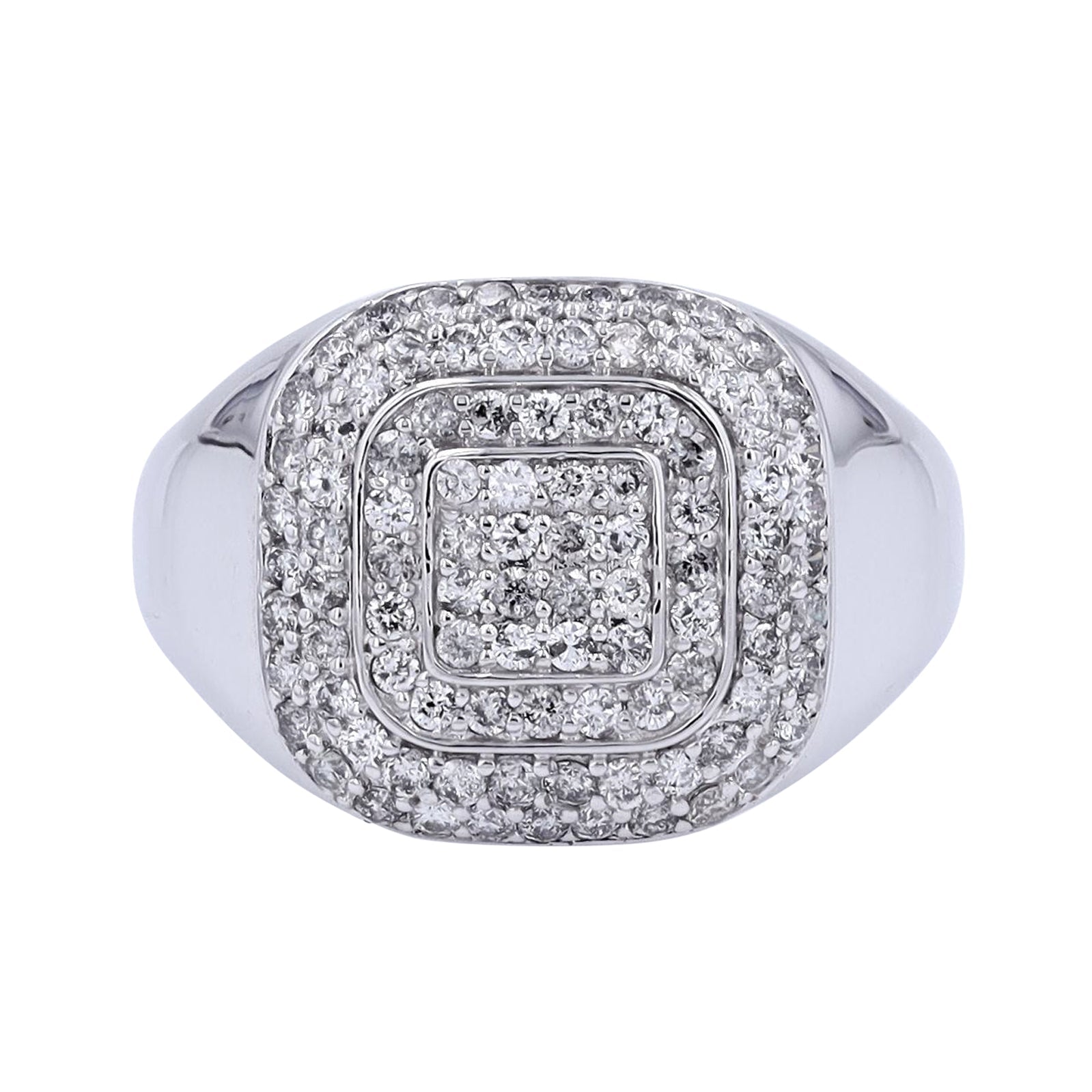 10K 1 CTW Diamond Gents Ring<p><strong>More Colors Available</p></strong>
