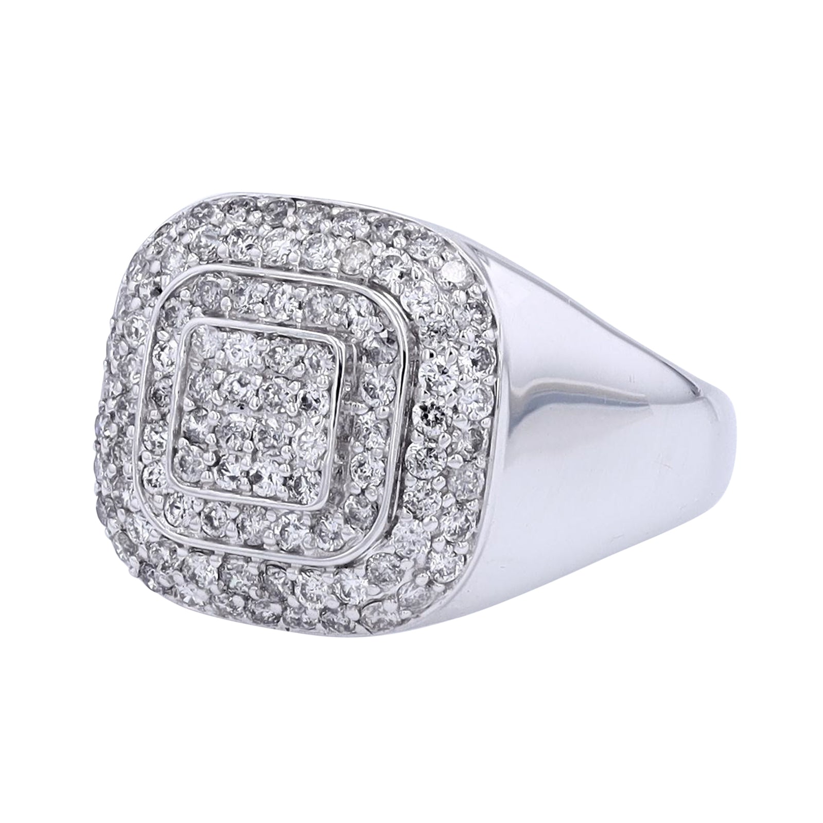 10K 1 CTW Diamond Gents Ring<p><strong>More Colors Available</p></strong>