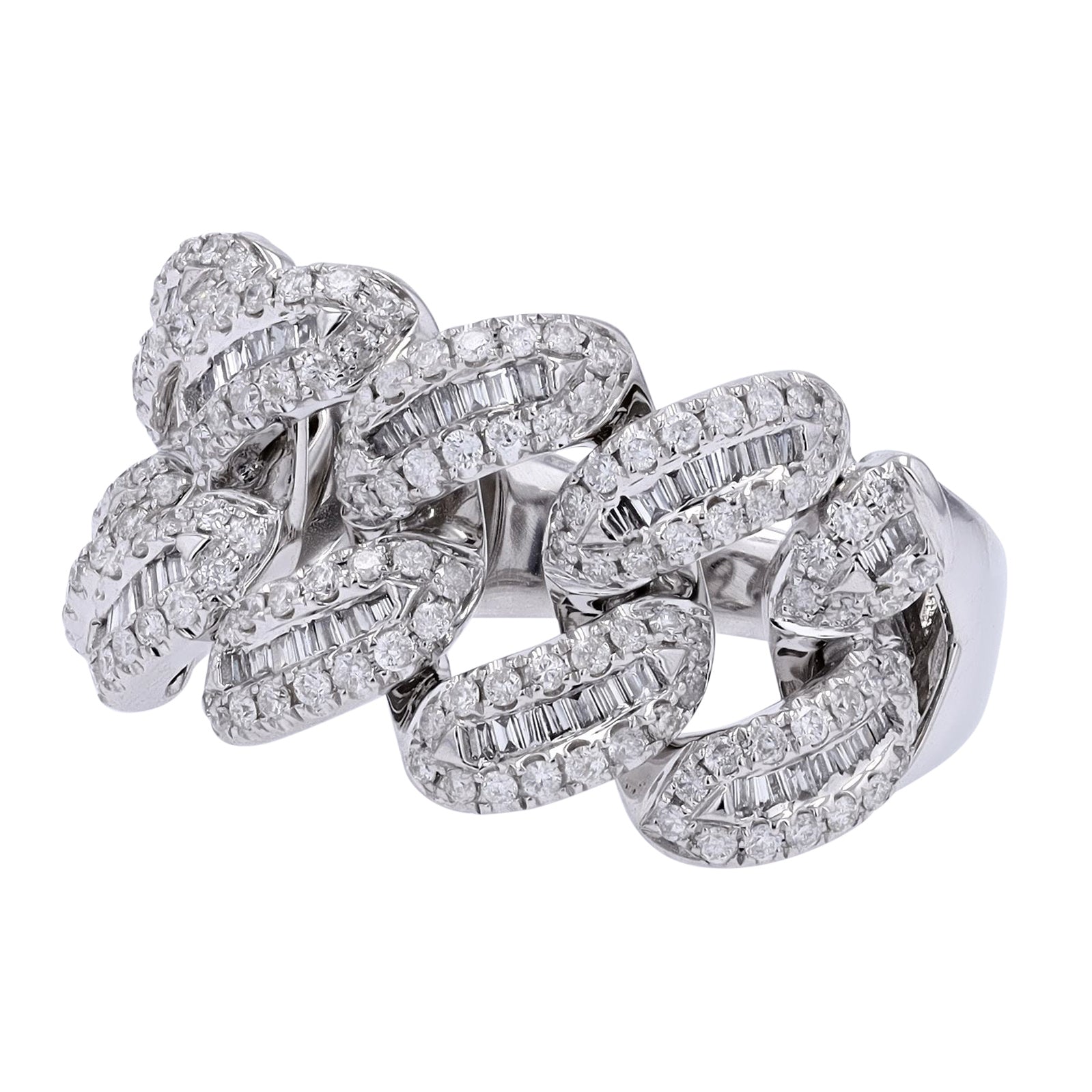 14K Diamond Links Gents Ring<p><strong>More Colors Available</p></strong>