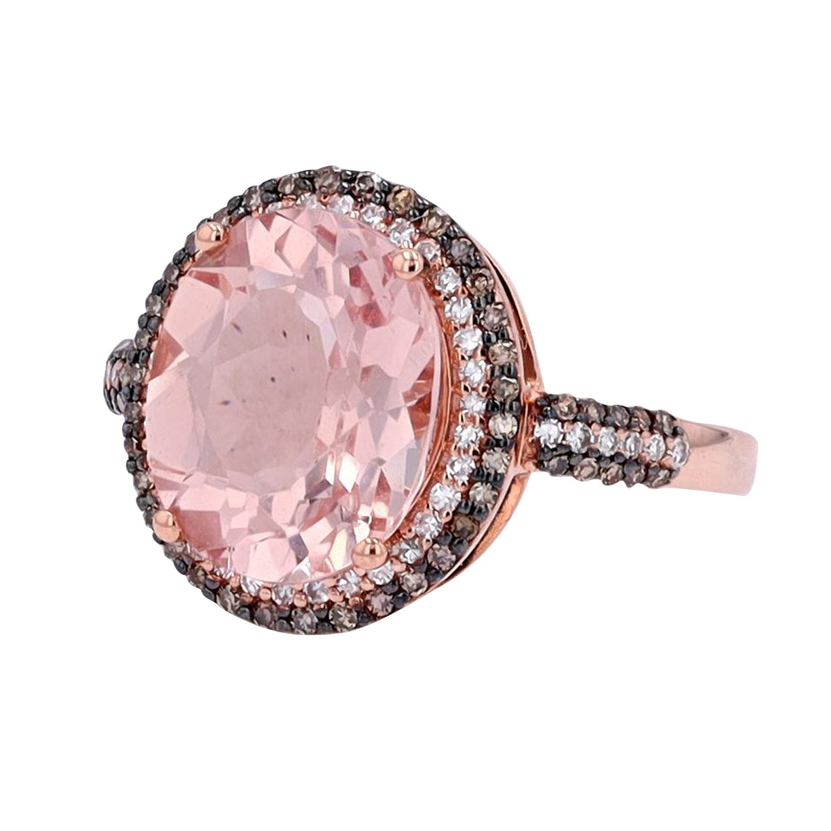 14K EFFY RG 3.90 CT Morganite Ring