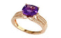 14K RG EFFY Amethyst Ring
