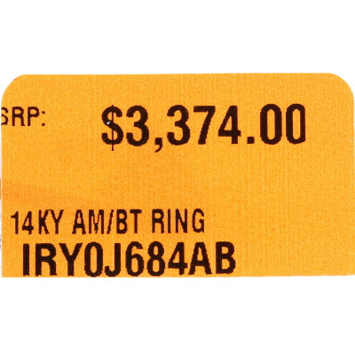 14K YG Three Stone Gemstone EFFY Ring