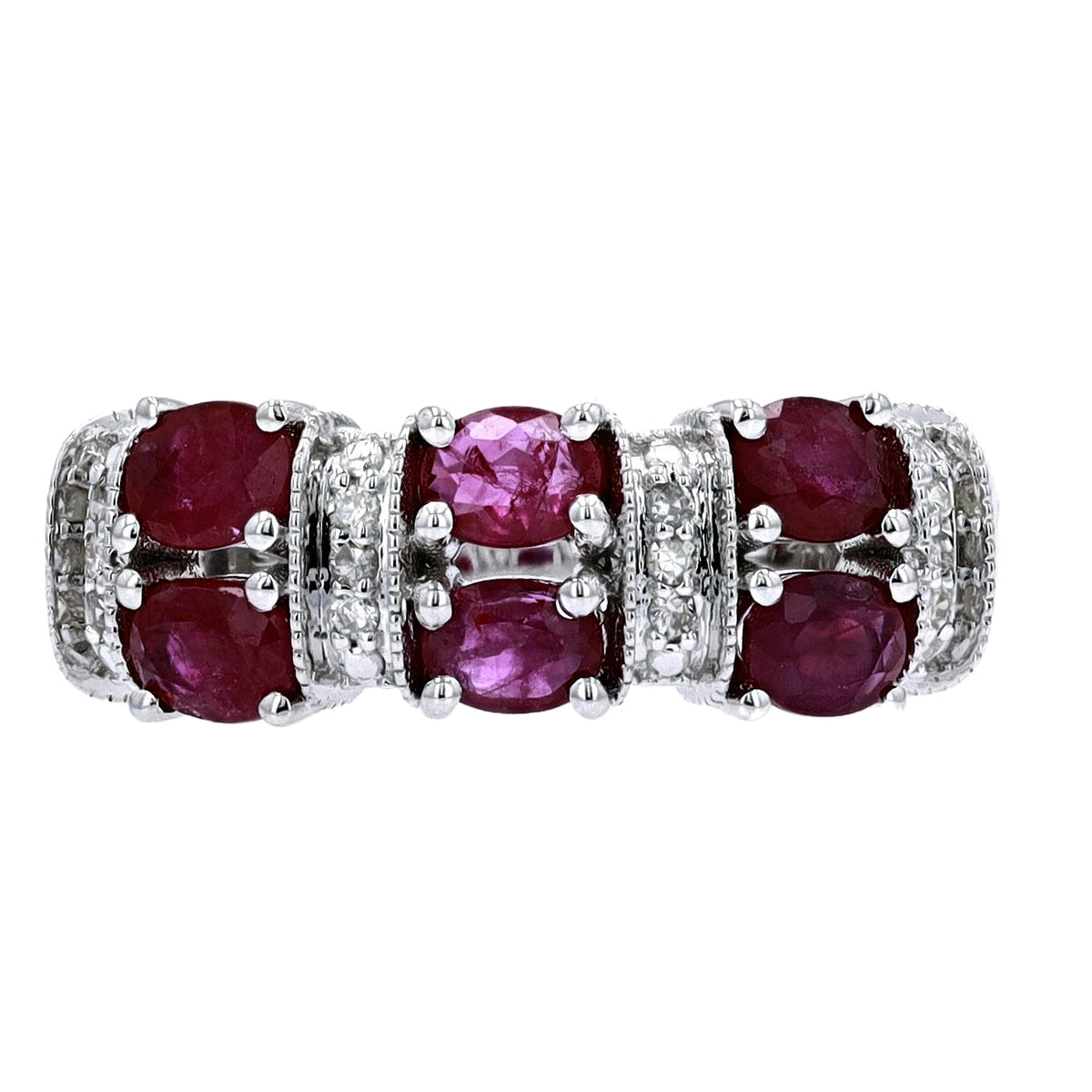 14K  Gemstone Band