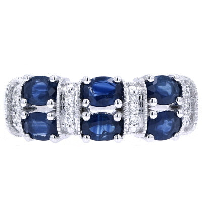 14K  Gemstone Band