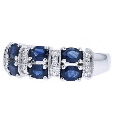 14K  Gemstone Band
