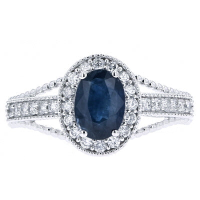 14K Oval Gemstone Ring<p><strong>More Colors Available</p></strong>