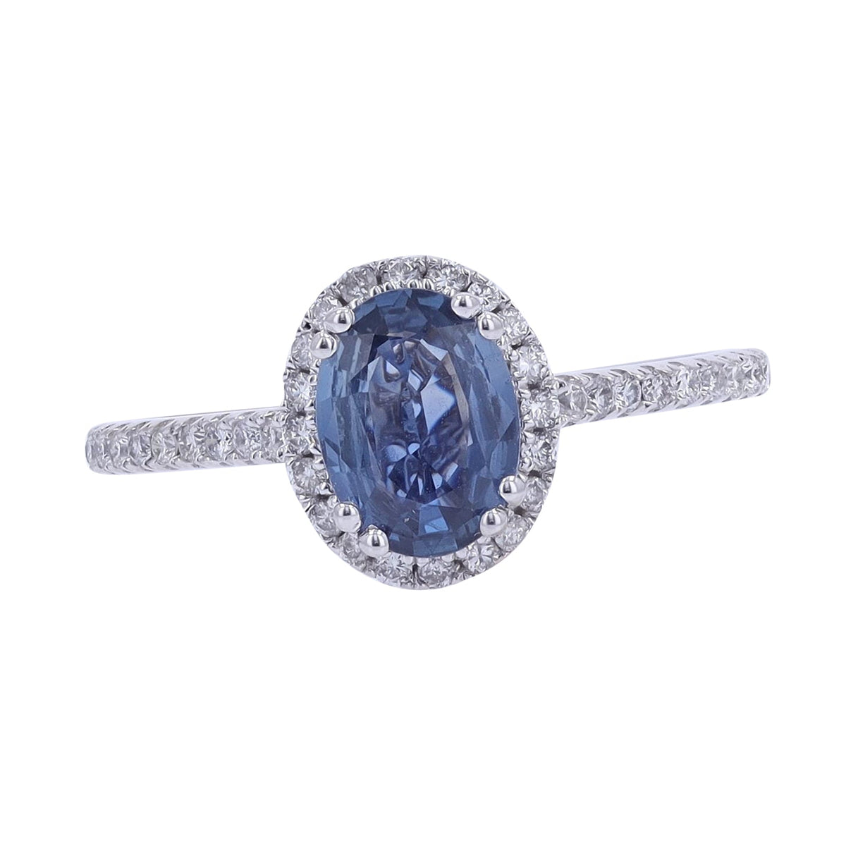 14K Oval Center Gemstone Ring<p><strong>More Colors Available</p></strong>